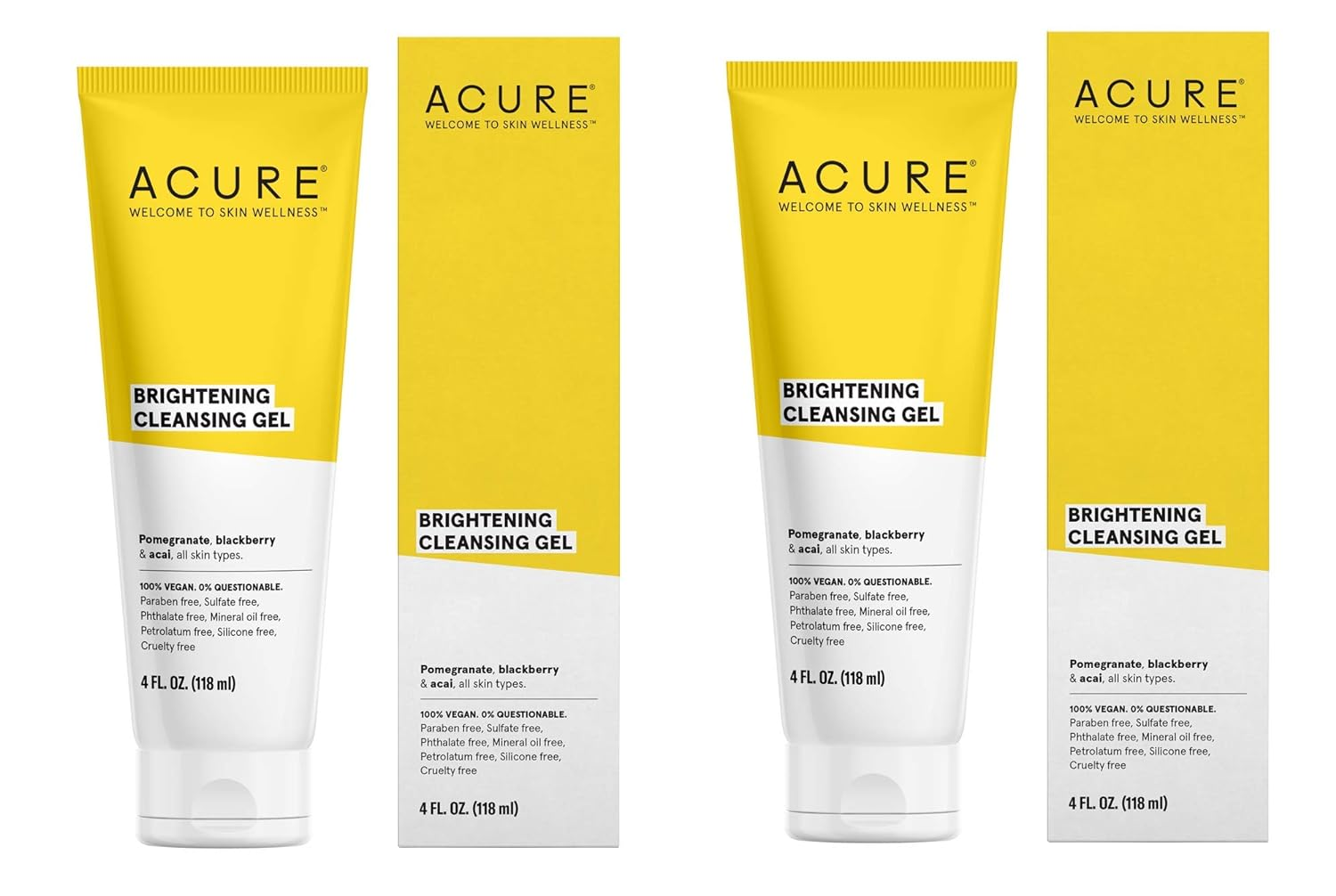 Acure face wash