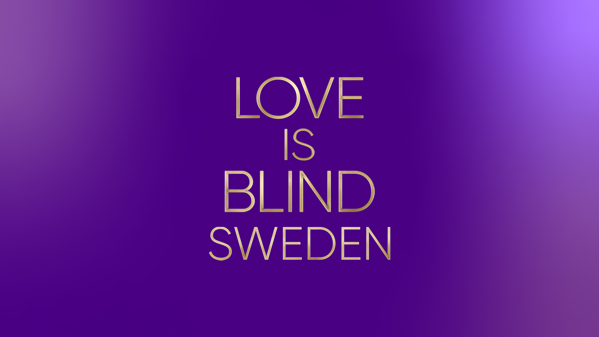 Love is Blind Sweden
